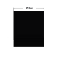 40-240-0 MODULAR SOLUTIONS ALUMINUM GUSSET 30MM X 30MM BLACK PLASTIC CAP COVER FOR 40-140-1, FOR A FINISHED APPEARANCE